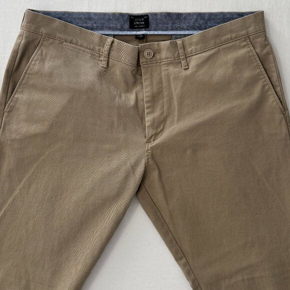 J. Crew Men's 484 Slim-fit Stretch Chino Pant Size: 34x30 NEW! - Picture 1 of 3